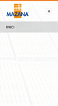 Mobile Screenshot of mazanasl.com